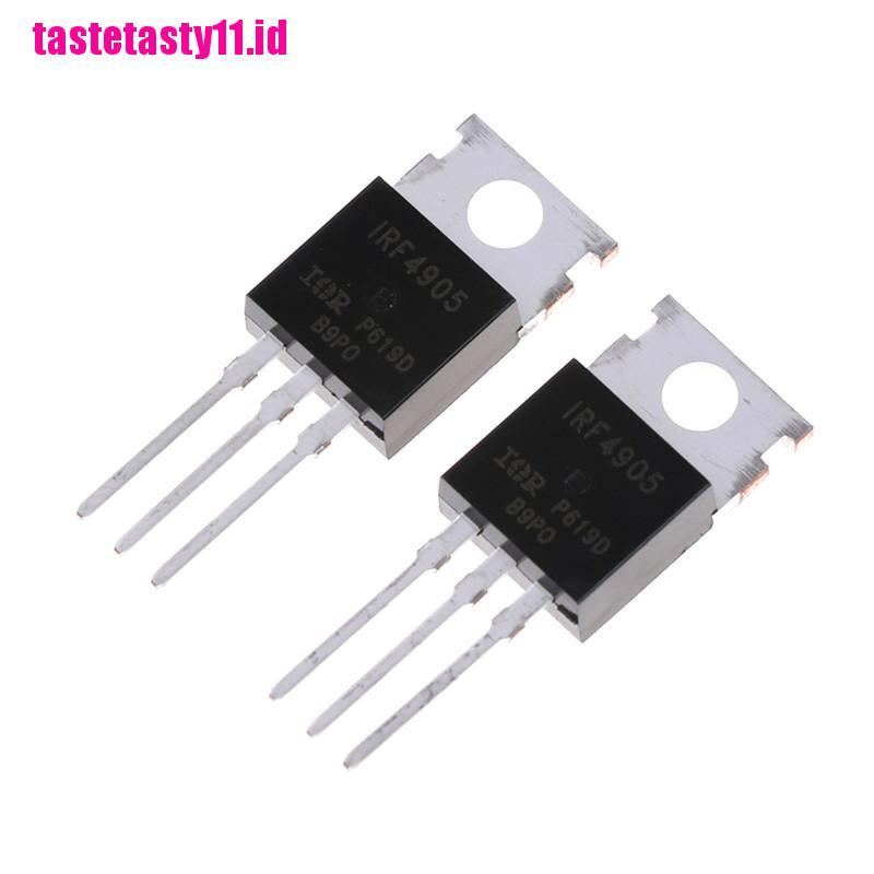 【TTID】10pcs IRF4905 IRF4905PBF Power MOSFET 74A 55V P-Channel IR TO-22