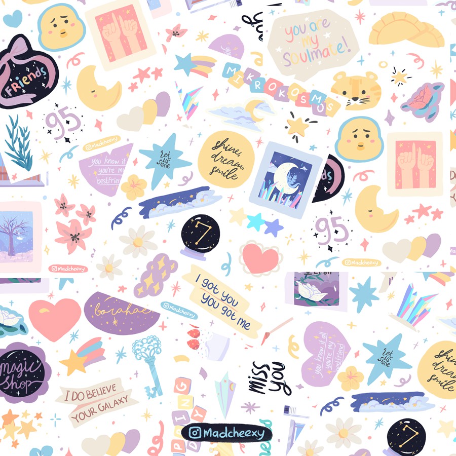 

Bangtan Song Sticker