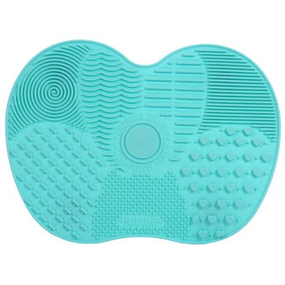 Pembersih Kuas Make Up Silicone Pad - Mint