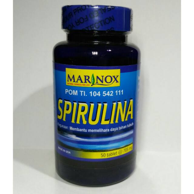 Marinox Spirulina 1000 mg 50's