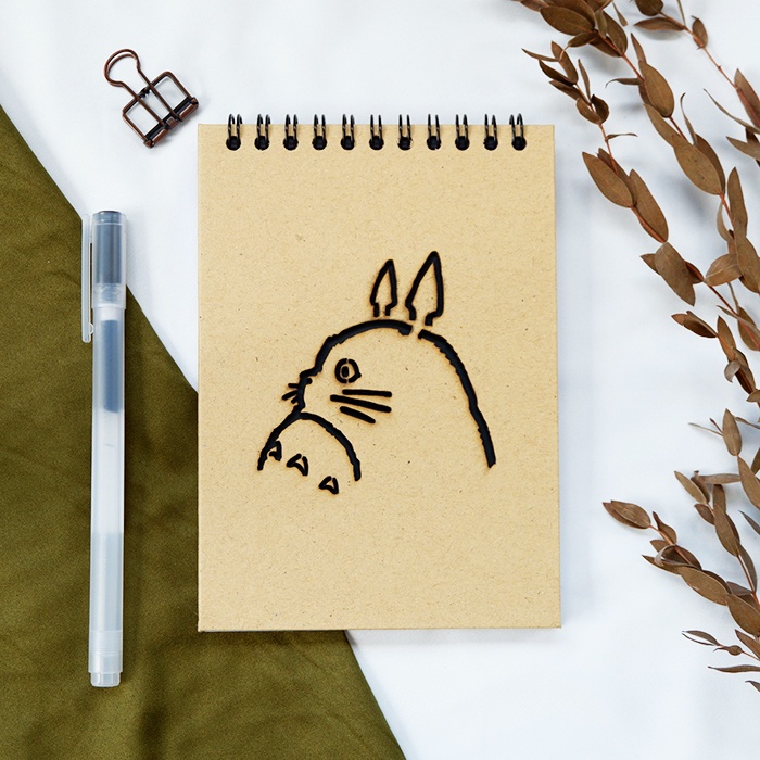 

Otterspace Studio | Totoro 2 Ring Notebook - Studio Ghibli My Neighbor Totoro