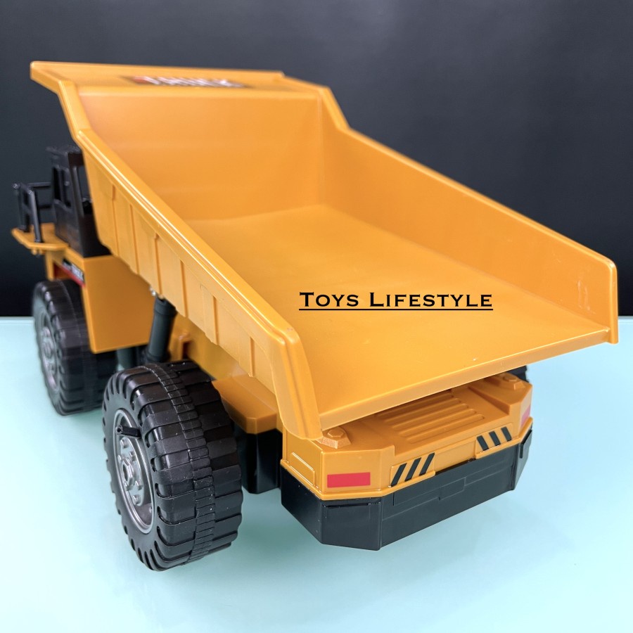 Mainan Mobil Truk Konstruksi RC Remote Control Rigid Dump Truck