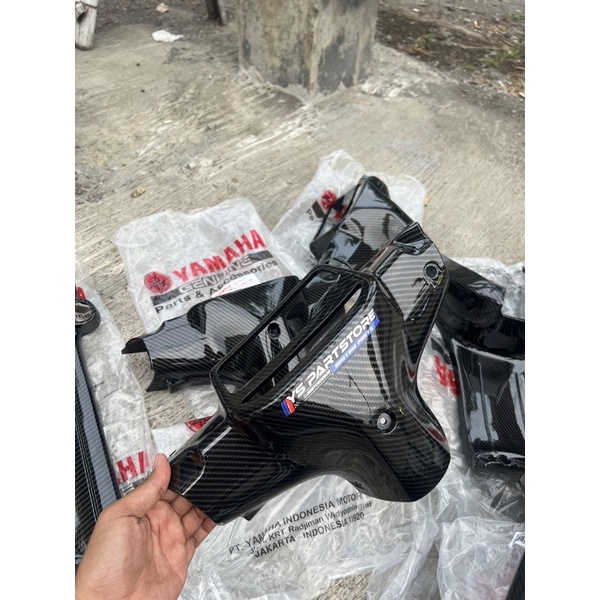 BATOK LAMPU COVER SPEDO FIZR F1ZR ORIGINAL YAMAHA CUSTOM CARBON