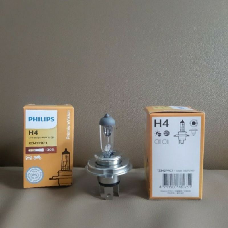 BOHLAM LAMPU PHILIPS H4 12V 60/55W