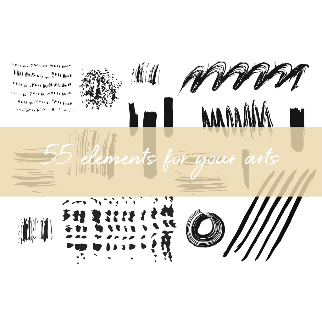 Inky Splash Brush Pattern Bundle