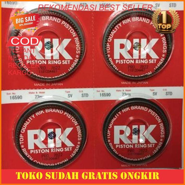 Sparepart Mobil Ring Seher/Piston Honda Crv Gen 2