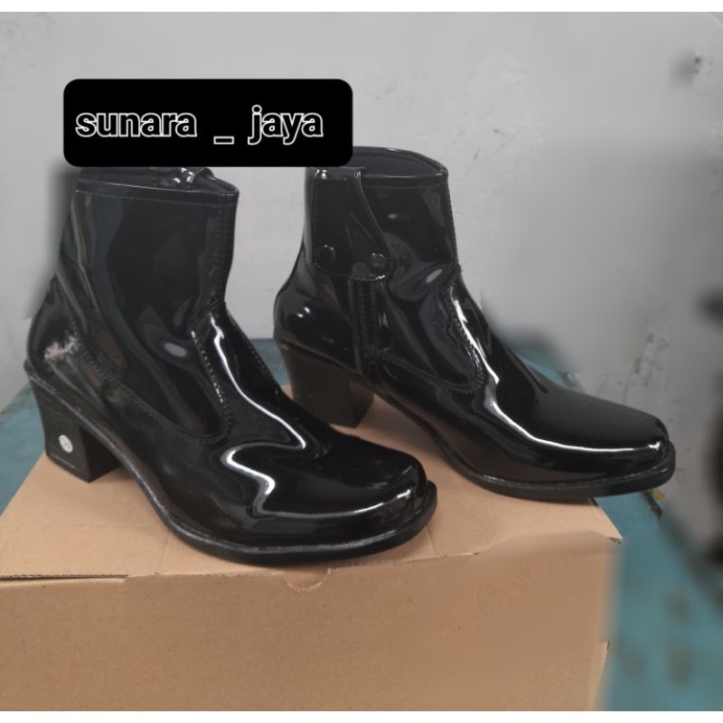 SEPATU PDL POLWAN #SEPATU PDL CEWE KILAP