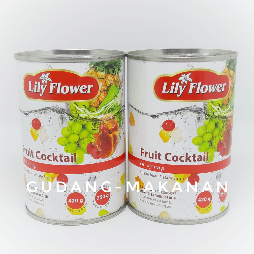 Lily Flower Fruit Cocktail 420gr