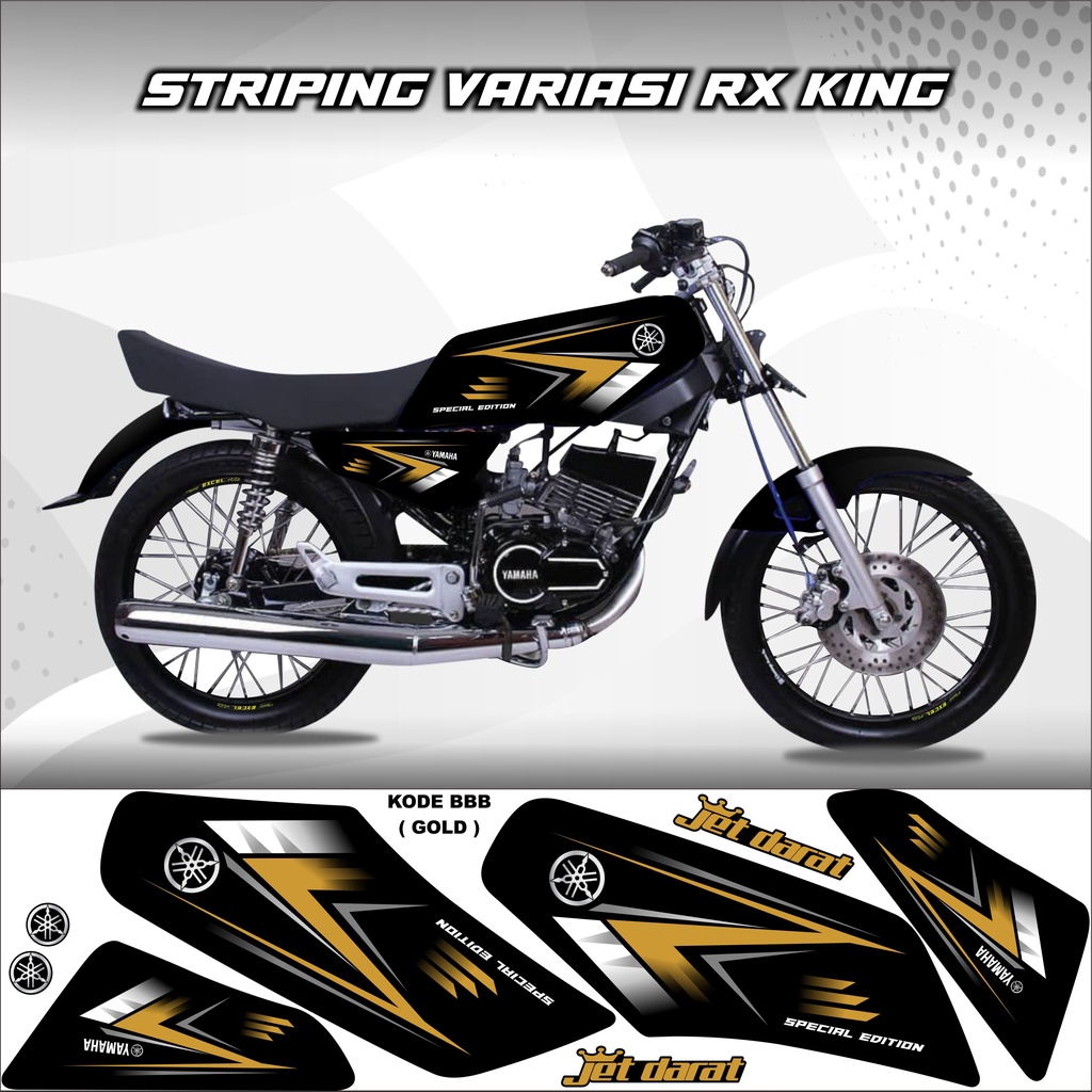 Sticker Rx King Variasi Stiker Striping Rx King Kode BBB