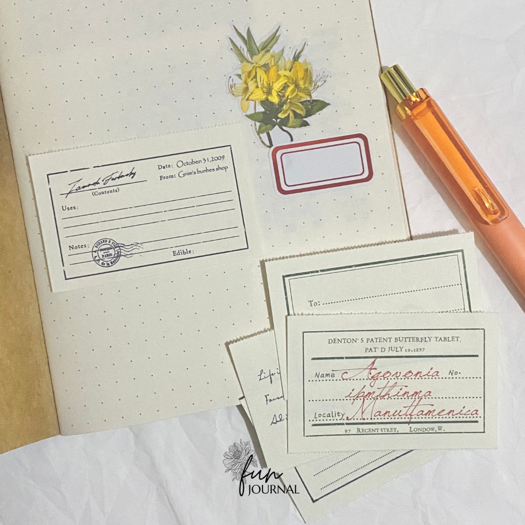 

HANDWRITING MEMO BUNDLE PAPER PACK UNTUK JOURNAL JURNAL PLANNING PLANNER SCRAPBOOK BUJO DIY