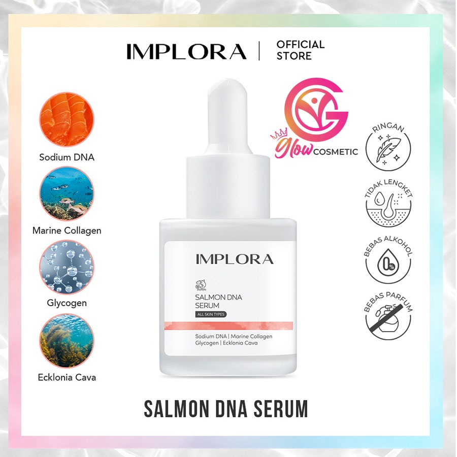 IMPLORA SALMON DNA SERUM ALL SKIN TYPES 20ML