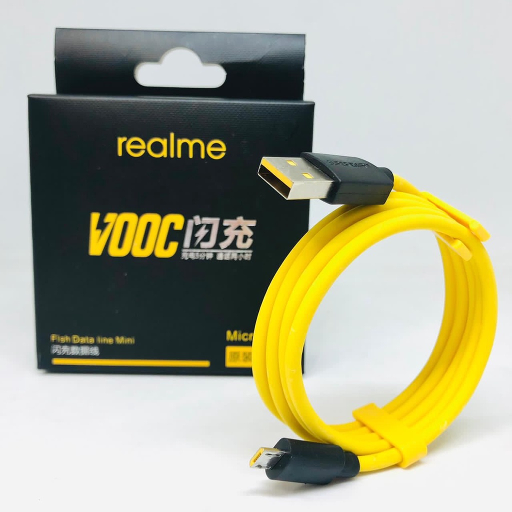 KABEL DATA REALME X2 PRO TYPE C  / REALME C3 MICRO VOOC FAST CHARGING