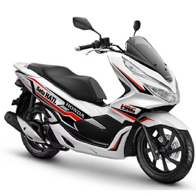 Sticker Striping All New Honda PCX  150 Cool 2 warna  V1 