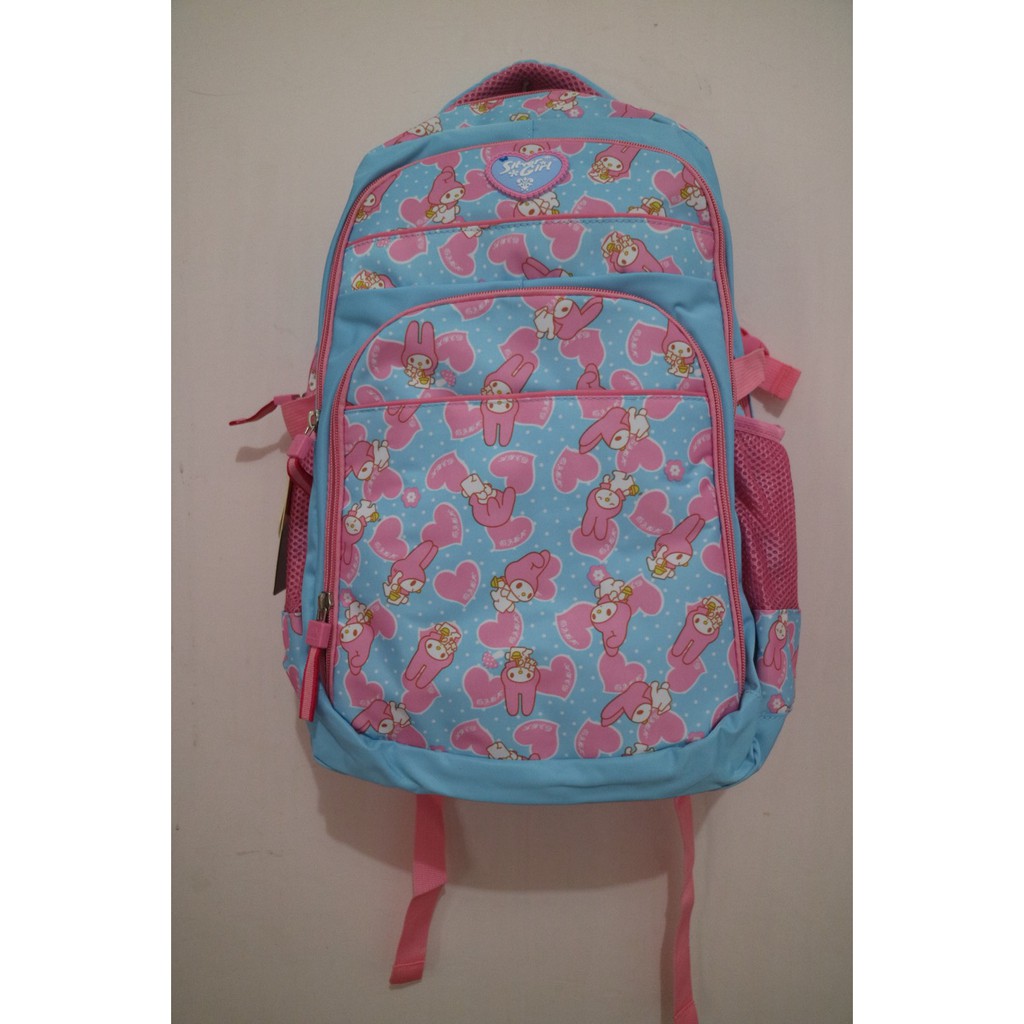 Tas ransel anak Silver Girl