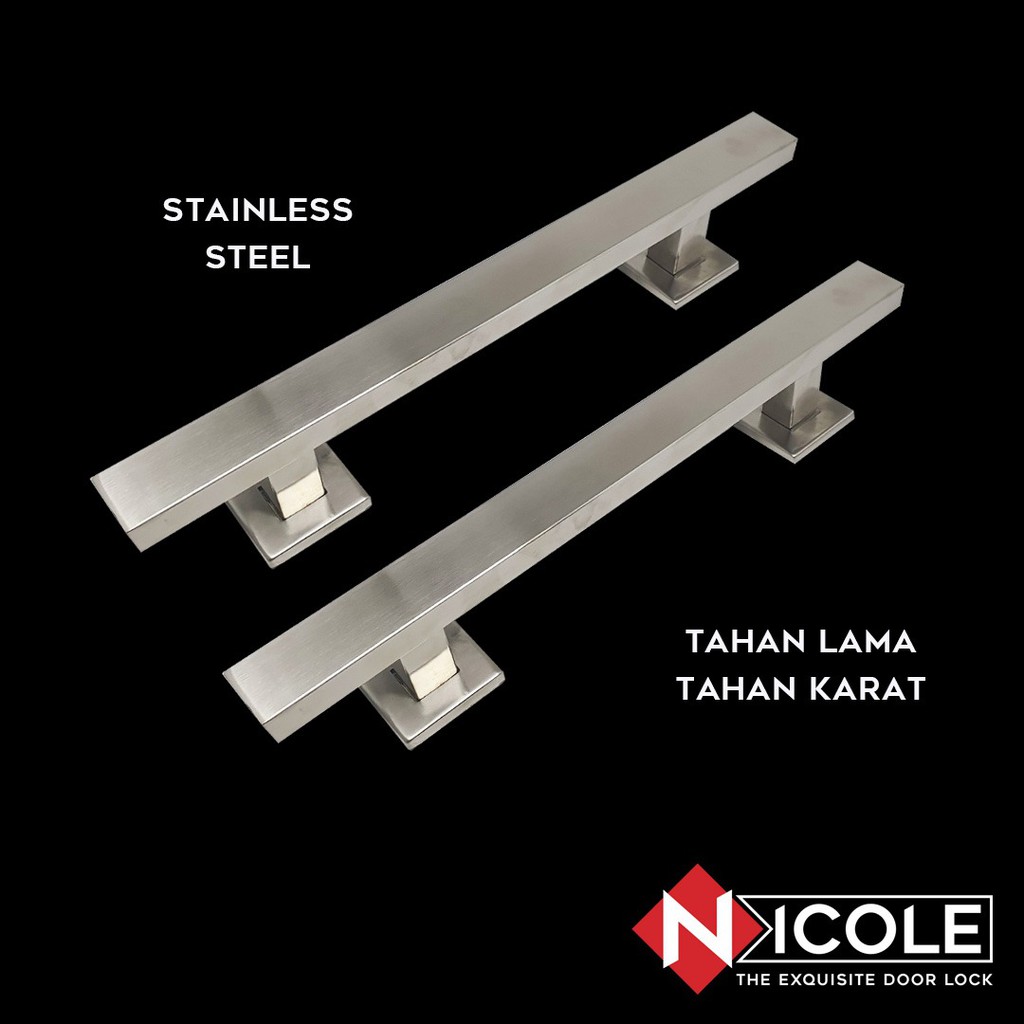 Pull Handle Tarikan Pintu Gagang Stainless Steel 35cm