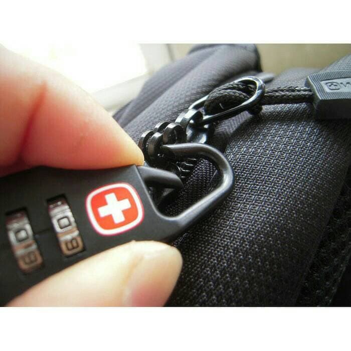 Gembok Swiss Password Code Kunci Koper Kombinasi Angka Travel Bag