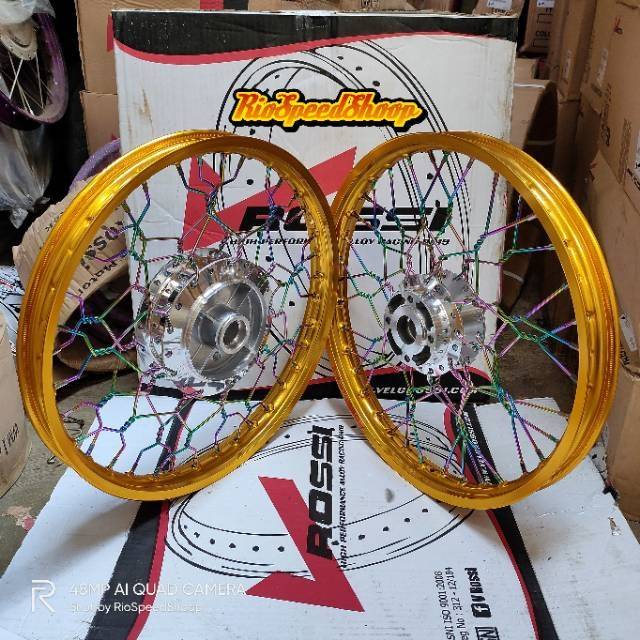 Velg Variasi JupiterZ-VegaNew-JupiterMX Ring17 JariJari Stell Kepang