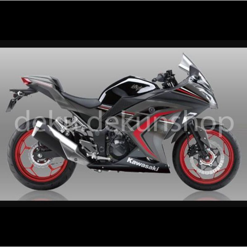 striping ninja 250 fi se / striping ninja 250 fi se grey / striping ninja 250 fi se abu-abu / stripi
