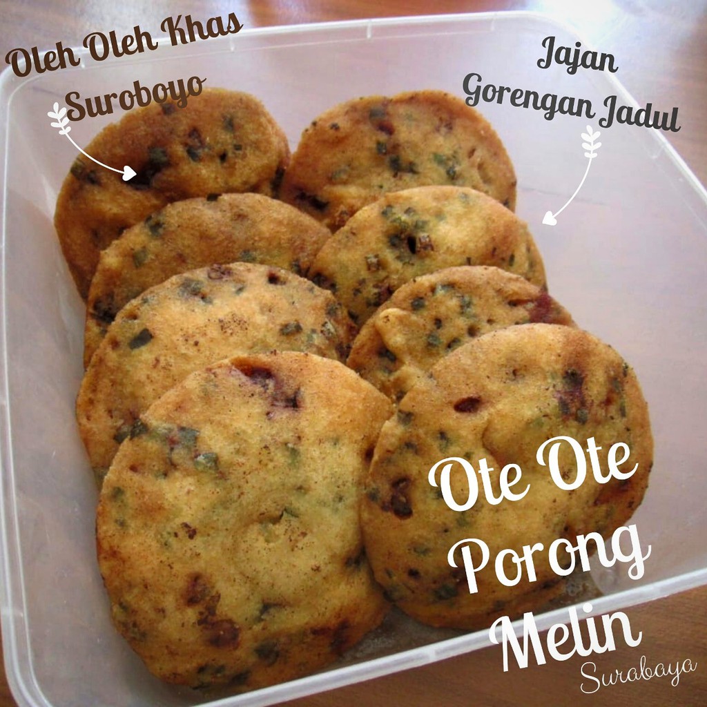 Ote ote porong ayam tiram melin oleh oleh snack kue basah ...