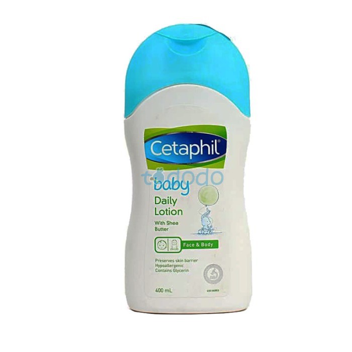 Cetaphil Baby Lotion Daily With Shea Butter 400ml - Lotion Bayi