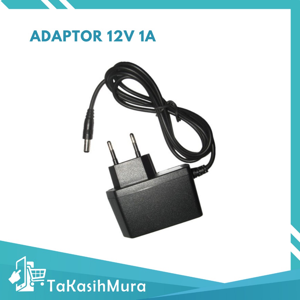 Adaptor CCTV 12V 1A - Adaptor Kamera CCTV