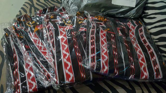 Murah Terlaris Serut Genes Jelita Tunic Navbor Yelbor Whitbor Creambor Tunik Batik