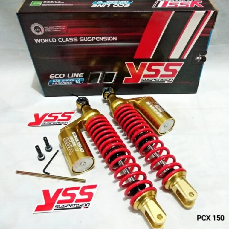 Shock Shockbreaker YSS Smooth Gold Edition 365MM Pcx-160 / Adv-150 / Adv-160 Original YSS Thailand