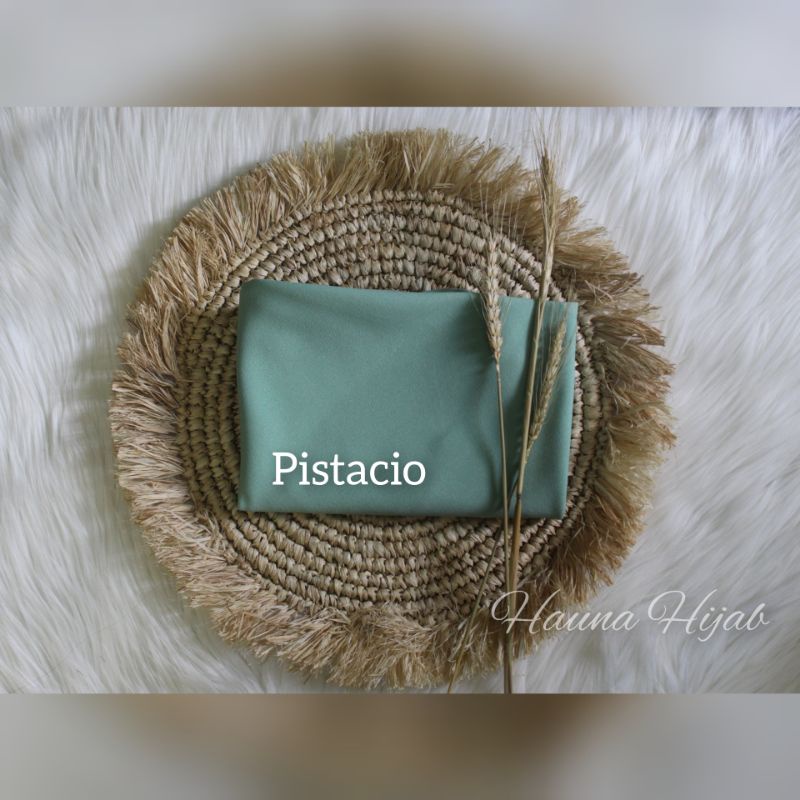 Khimar jumbo 2 layar/segiempat instan jumbo-pistacio 2jb