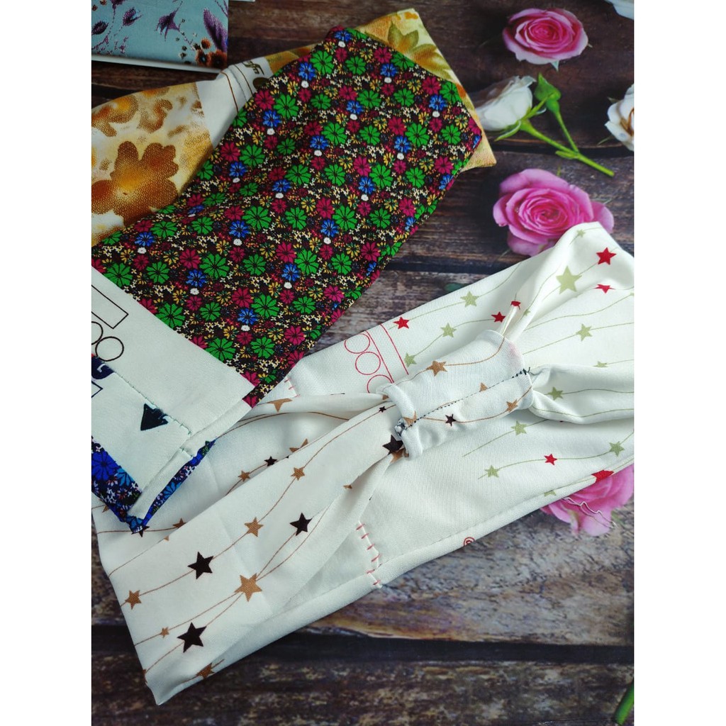 SATUAN KOREAN DESIGN HEADBAND/ BANDANA KOREA IMPOR/ BANDANA MURAH/BANDANA SIMPUL/BANDO MAKEUP