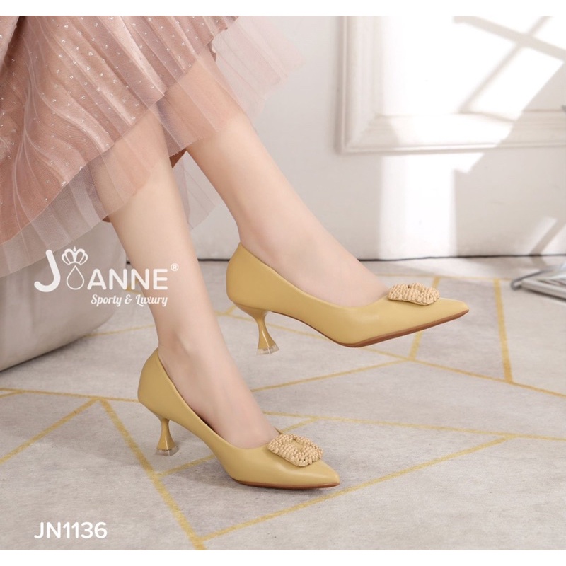 JOANNE High Heels Shoes Import Wanita JN1136 [ORIGINAL BRAND]