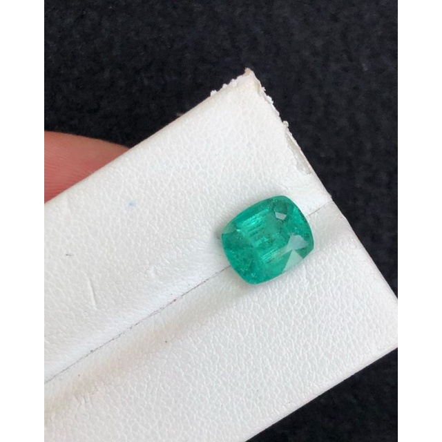 natural [EMERALD BERYL PANJSHER AFGHANISTAN 2.90 NO OIL] zamrud afganistan top luster untuk emban ci