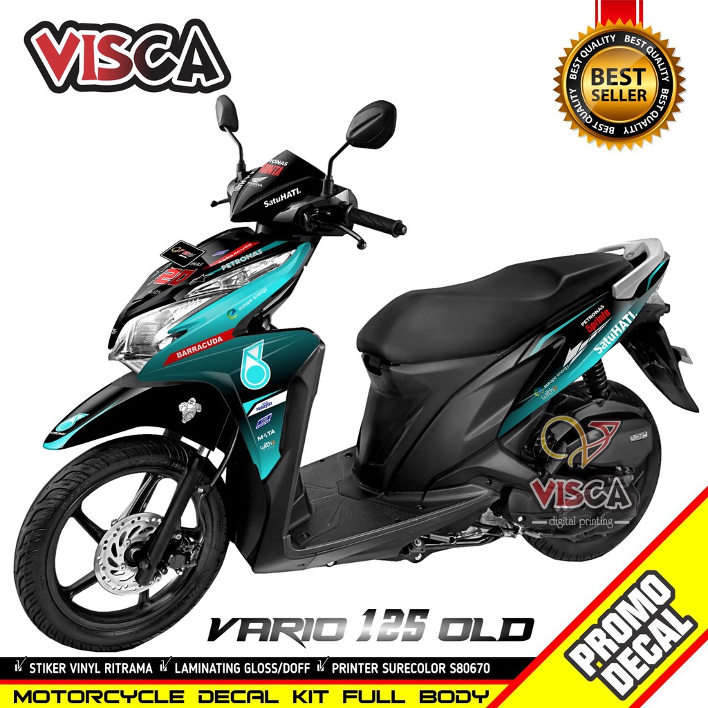 Decal Vario 125 Old Full Body Stiker Vario 125 Old Keren Full Body Striping Vario 125 Old Full Body 