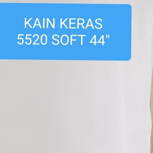 

✬ Staplek/kain keras/interlining/kerah soft - PUTIH FI 5520 ●