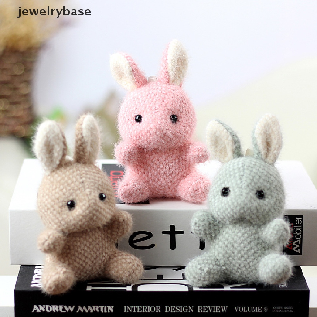 (jewelrybase) Gantungan Kunci Bentuk Boneka Kelinci