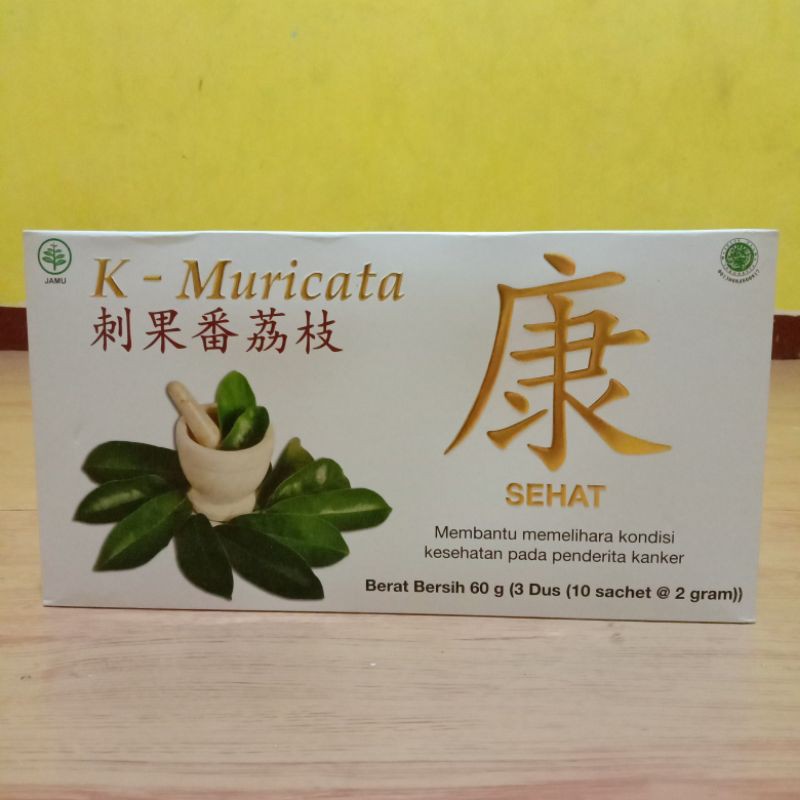 

K-MURICATA OBAT HERBAL ISI 30 SACHET