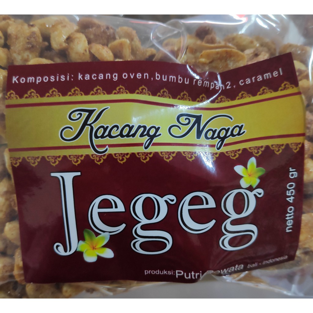 

Kacang Naga Bali 450 Gram