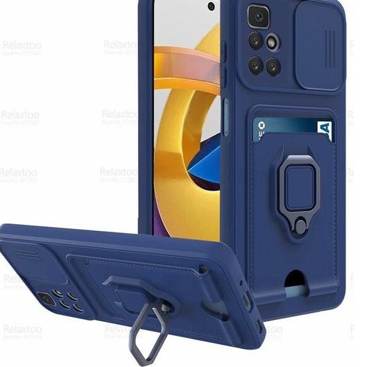 Case Poco M4 Pro 4G Card Slot Slide Camera Ringstand "WAS. 277"
