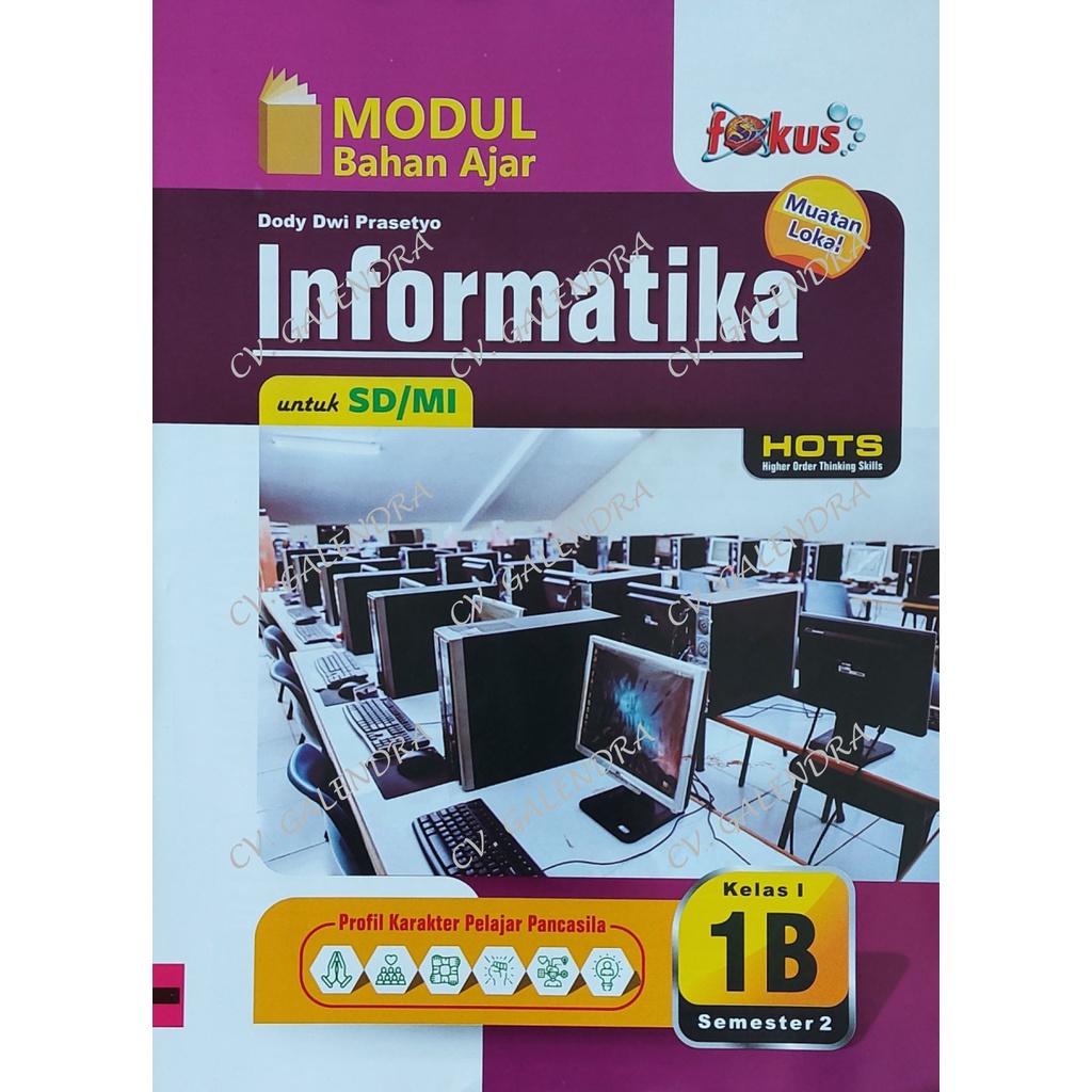 Lks Fokus Informatika SD/MI Kelas 1 Semester 2