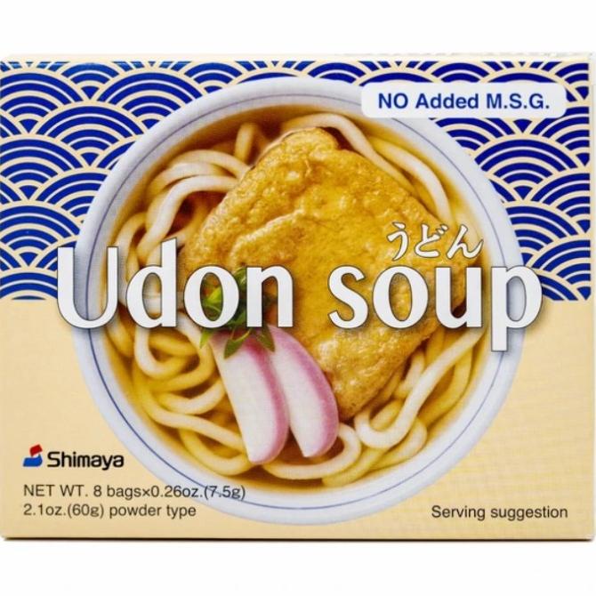 

.........] Shimaya Udon Soup base 60 gram ( 8 pcs / pack ) Bumbu sup udon instan