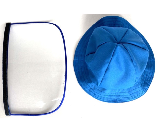 TOPI ANTI CORONA UNTUK ANAK / TOPI ANTI DROPLETS CORONA ANAK VISOR MIKA JERNIH / TOPI PENUTUP WAJAH