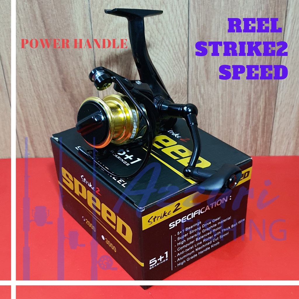 REEL STRIKE2 SPEED POWER HANDLE / REEL EMPANG GALATAMA /power handel