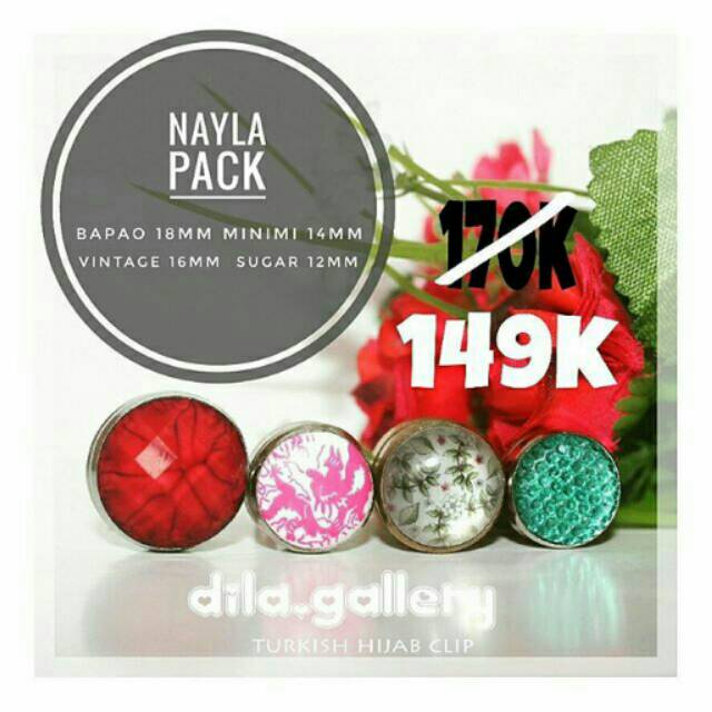 Klip Hijab Nayla Pack