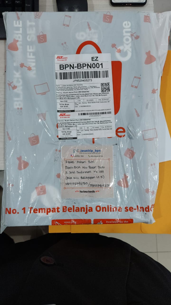 Black Marble Knife Oxone Pisau Set Oxone