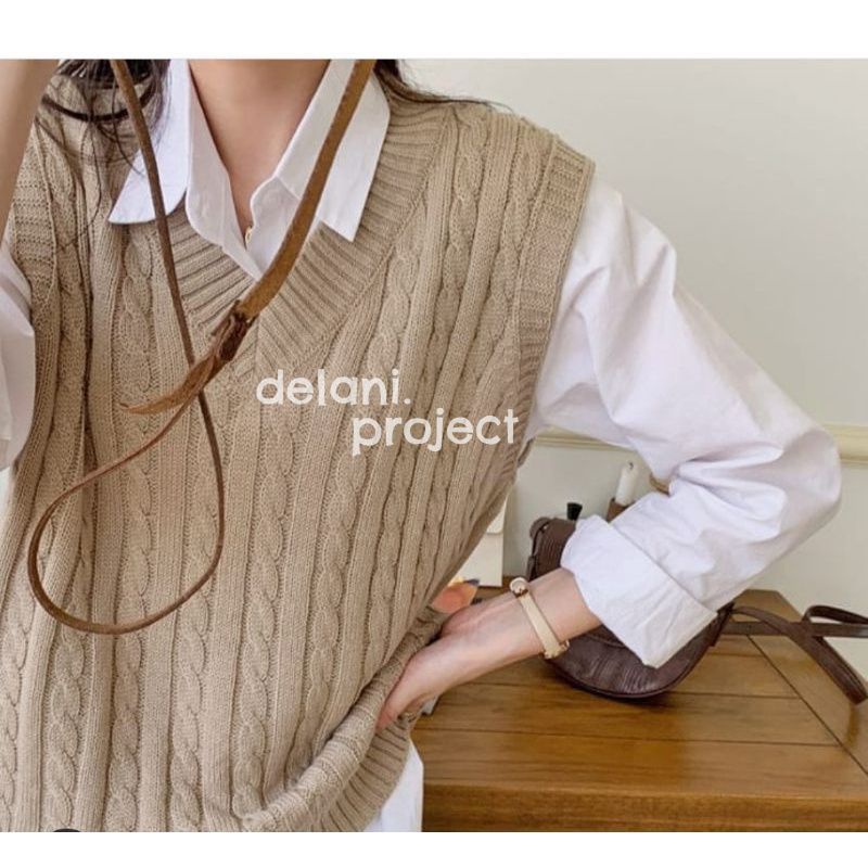 Arthur Vest Knit Delani.Project