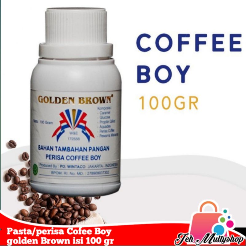 

Pasta kopi/ cofee boy (Golden Brown) isi 100 gram