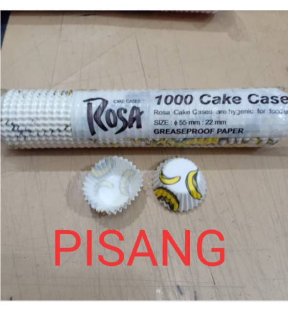 cake cases/cup kue kertas/cake cases Rosa 5.5cm/cup nastar