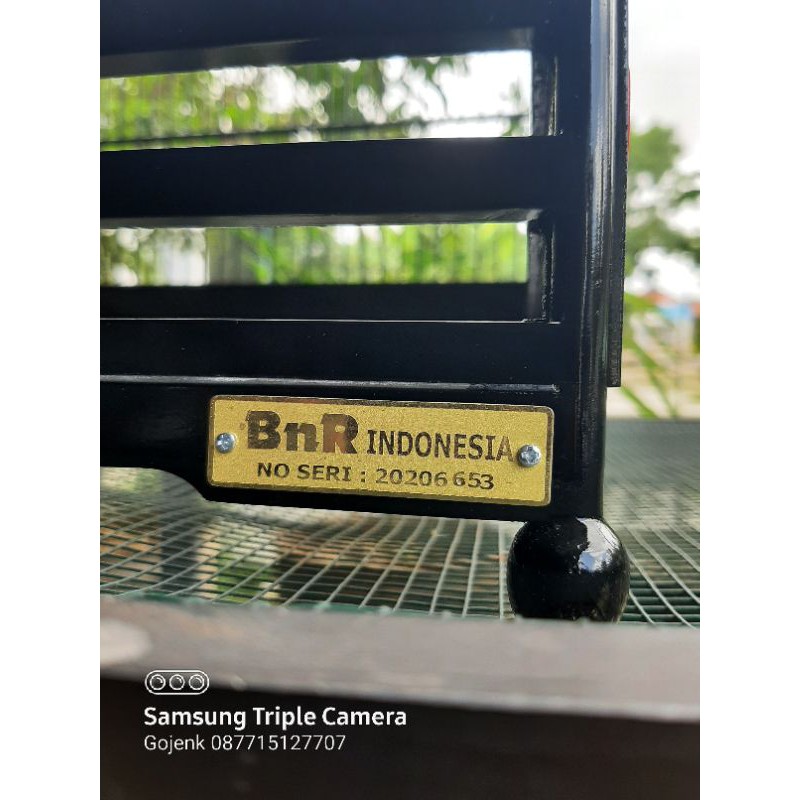 sangkar kotak BnR black japanese 3D Bahan kayu