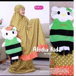 Mukena Anak Boneka Tas Ransel