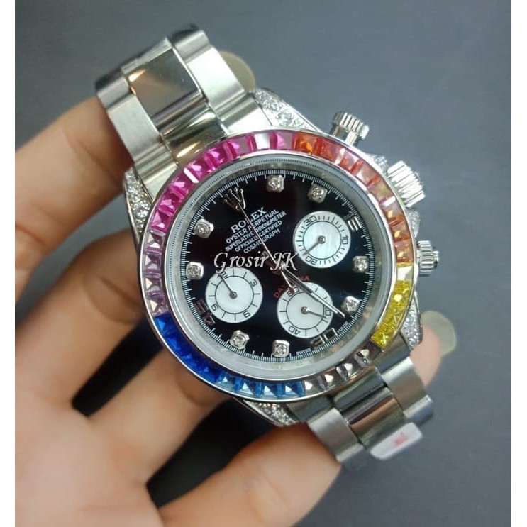Promo Jam Tangan Rolex Pria | Jam Rolex Cowok Kw Super Premium Grade Diskon