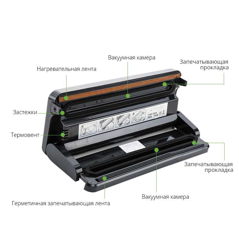 SDPRO Garansi Mesin Press Vakum Pompa Vacuum Sealer Multifungsi Pembungkus Makanan - SX-100 MDN MDN